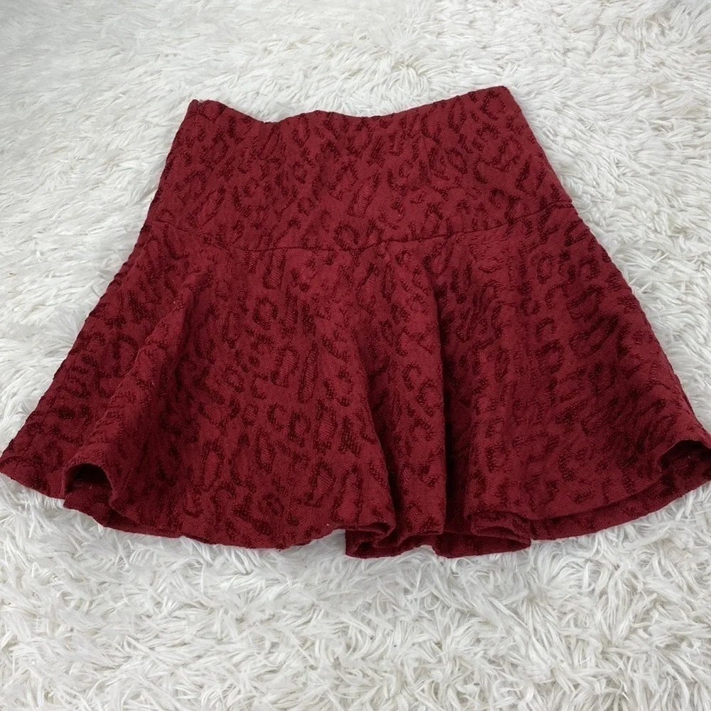 Free People Patterned Skirt